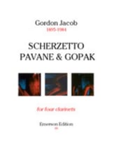 SCHERZETTO PAVANE AND GOPAK CLAR IMPORT cover